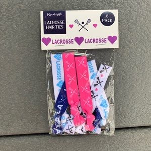 NWT Sportigift 8 pack lacrosse hair ties.